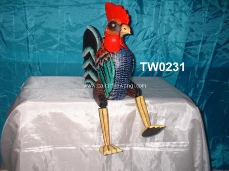 Sitting Rooster color<br>TW0231